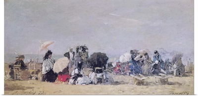 Beach Scene, Trouville, 1873