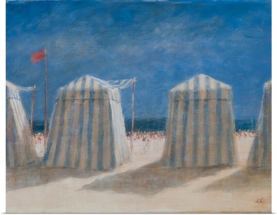 Beach Tents, Brittany, 2012