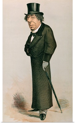 Benjamin Disraeli, (1804-81) from Vanity Fair, Jan 30, 1869