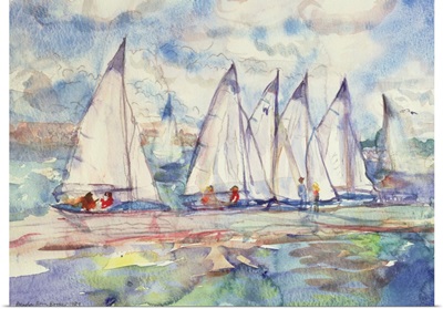 Blue Sailboats, 1989