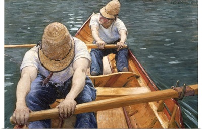 Boaters Rowing on the Yerres, 1877