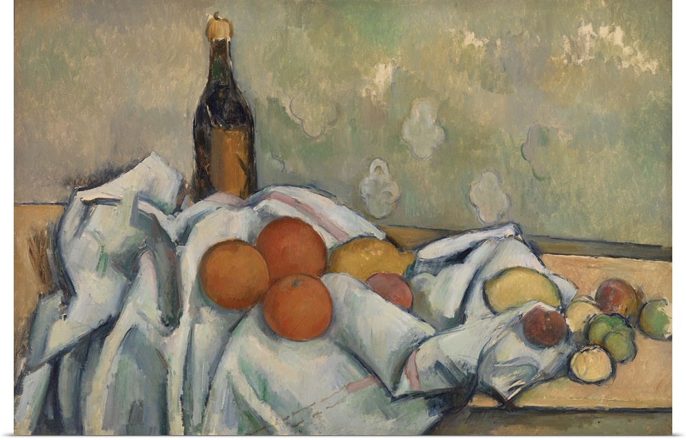 Bouteille et Fruits previously titled 'Still Life with Bottle'
