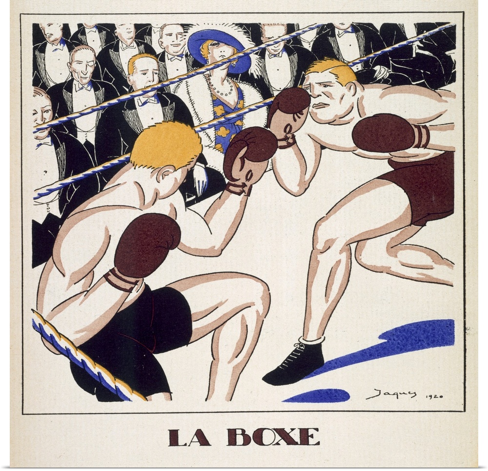 Boxing, from Monsieur 1920