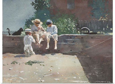 Boys And Kitten, 1873