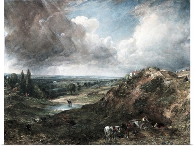Branch Hill Pond, Hampstead, 1828