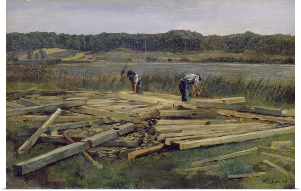 Building Site at Wesslingersee, 1876