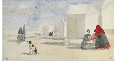 By The Bathing Machines, 1866