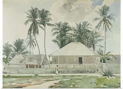 Cabins, Nassau, 1885
