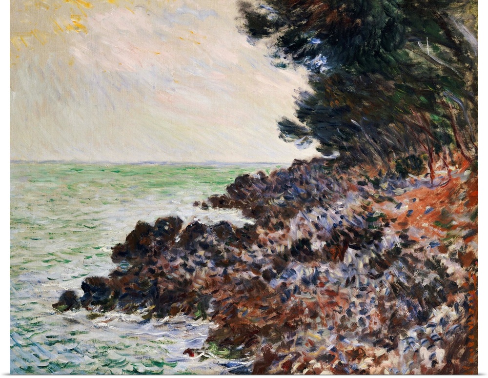 CH376826 Credit: Cap Martin (oil on canvas) by Claude Monet (1840-1926)Private Collection/ Photo A Christie's Images/ The ...