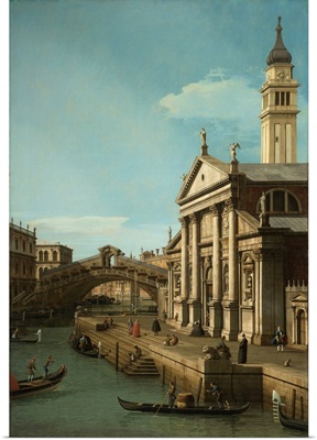 Capriccio: The Rialto Bridge And The Church Of S Giorgio Maggiore, C1750