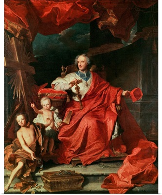 Cardinal de Bouillon (1643-1715) Opening the 'Holy Door', 1708