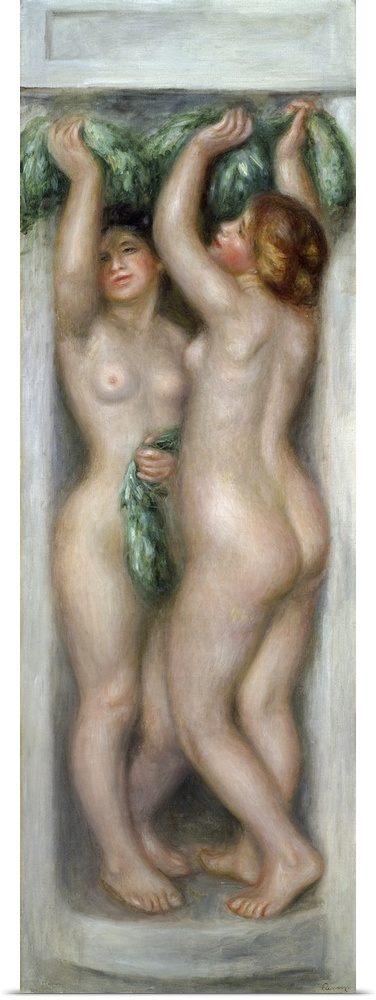 Caryatids, 1910 (Originally oil on panel)