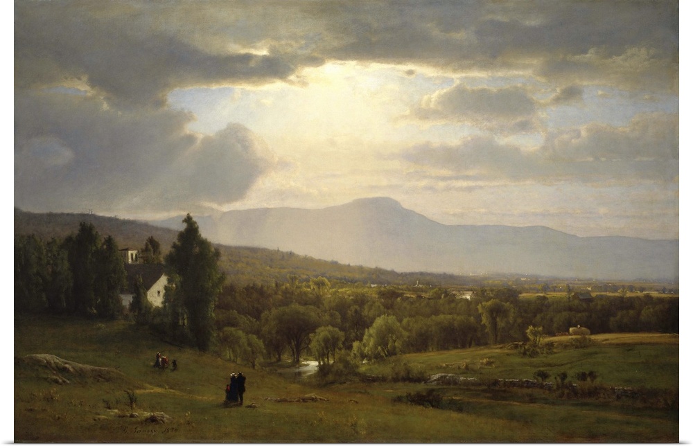 Catskill Mountains, 1870, oil on canvas.