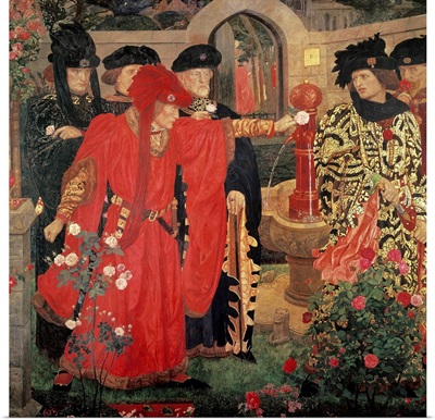 Choosing the Red and White Roses in the Temple Garden, 1910