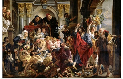 Christ Driving the Merchants from the Temple