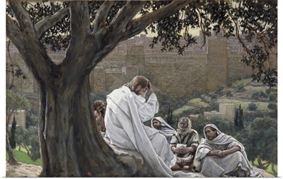 Christ Foretelling the Destruction of the Temple, illustration for The Life of Christ