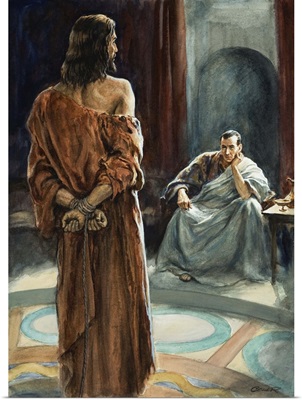 Christ in front of Pontius Pilate