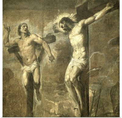 Christ on the Cross and the Good Thief, c.1565