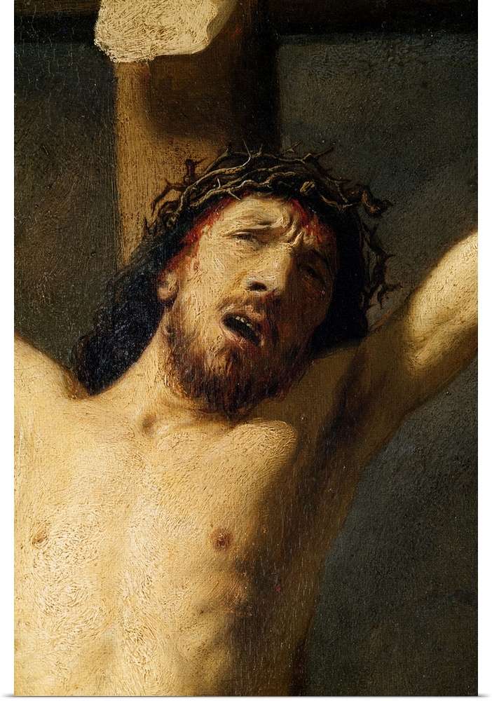 Christ on the Cross, detail of the head