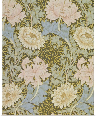 'Chrysanthemum' wallpaper, 1876