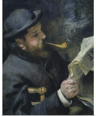 Claude Monet (1840-1926) Reading A Newspaper, 1872