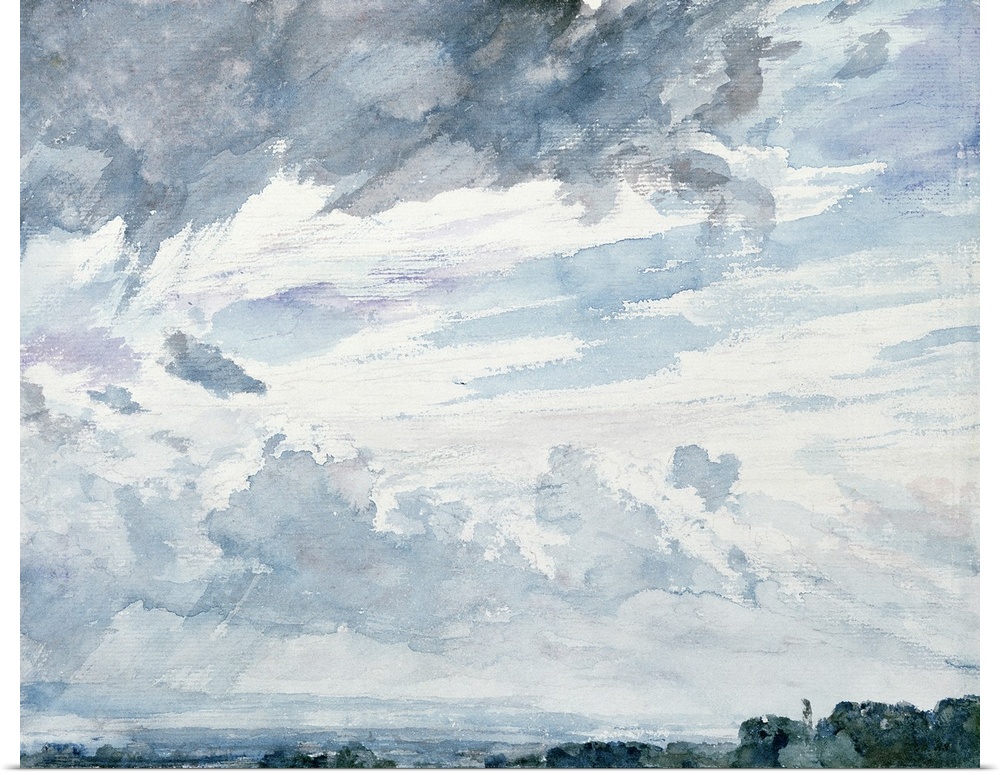 SC58503 Credit: Cloud Study (w/c) by John Constable (1776-1837)Victoria