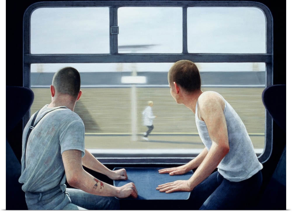 GDE173365 Compartments 2, 1979 (acrylic on canvas) by Dean, Graham ; 179x128 cm; ING Art Collection, Amsterdam, The Nether...