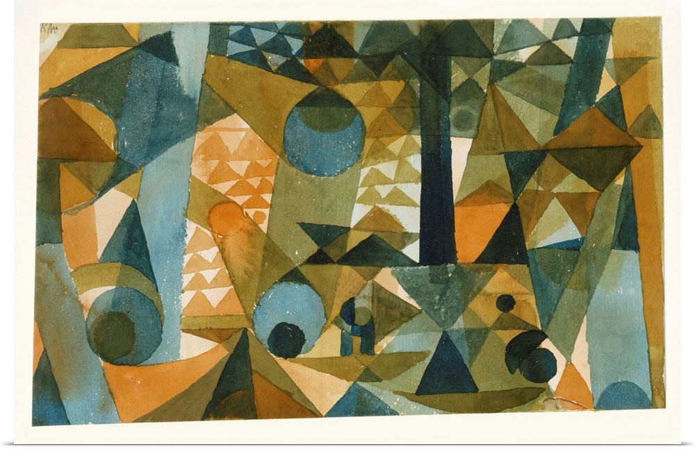 Composition, 1915 (originally w/c on paper) by Klee, Paul (1879-1940)