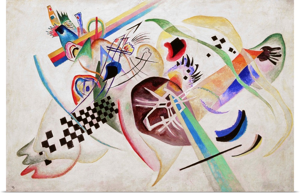 Composition No. 224, 1920 (originally oil on canvas) by Kandinsky, Wassily (1866-1944)