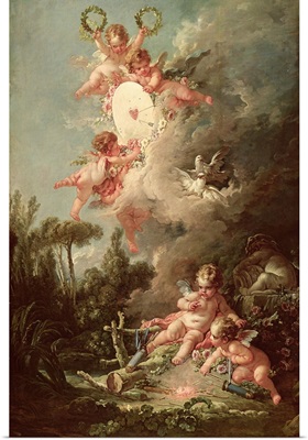 Cupid's Target, from 'Les Amours des Dieux', 1758