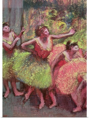 Dancers in Lemon and Pink