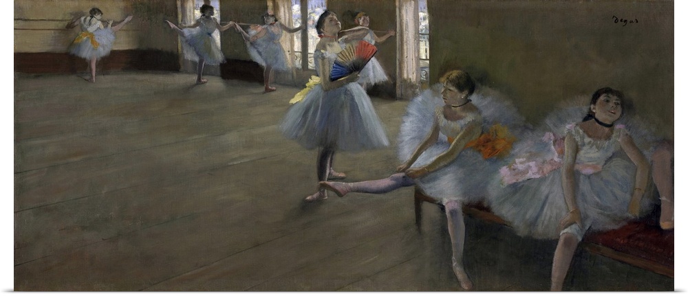 Dancers In The Classroom, 1880
