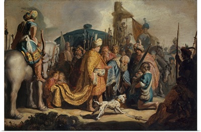 David With The Head Of Goliath Before Saul, 1627
