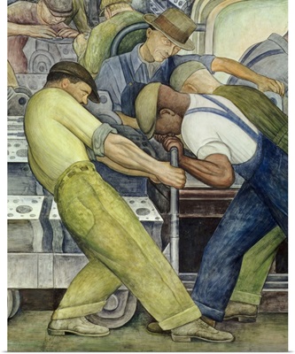 Detroit Industry, north wall, 1933
