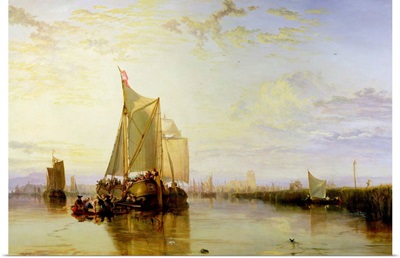 Dort or Dordrecht: The Dort Packet-Boat from Rotterdam Becalmed, 1817-18