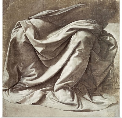 Drapery study for a Seated Figure, c.1475-80
