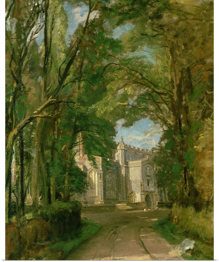 Credit: East Bergholt Church by John Constable (1776-1837)Private Collection/ Photo A Christie's Images/ The Bridgeman Art...