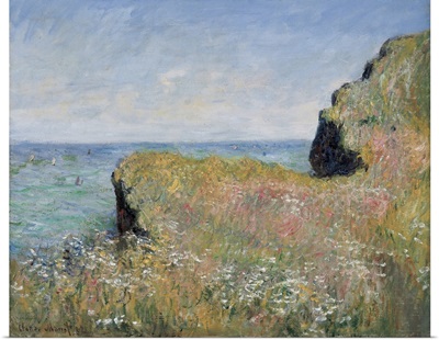 Edge Of The Cliff, Pourville, 1882