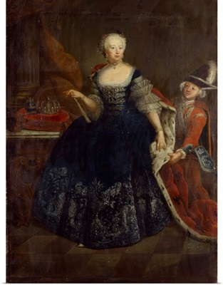 Elisabeth Christine von Braunschweig as Queen