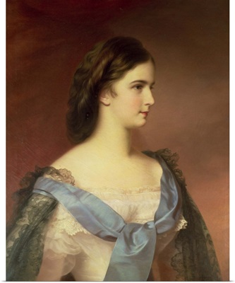 Empress Elizabeth of Bavaria (1837-98) as a young woman