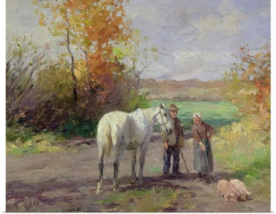 Encounter on the Way to the Field, 1897