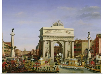 Entry of Napoleon I (1769-1821) into Venice, 1807
