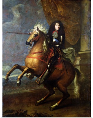 Equestrian Portrait of Louis XIV (1638-1715) c.1668
