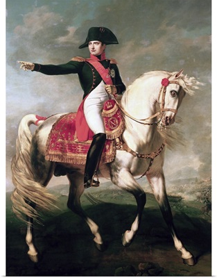 Equestrian Portrait of Napoleon I (1769 1821) 1810