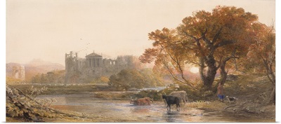 Evening in Italy, the Deserted Villa, 1845
