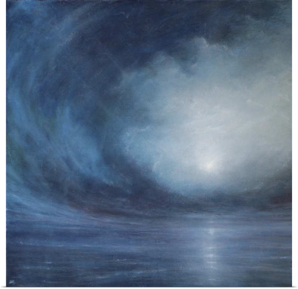 3248457 Eye of the storm by Hare, Derek (b.1945); 112 x 96 cm;  Derek Hare. All rights reserved 2022.

Please note: The ar...