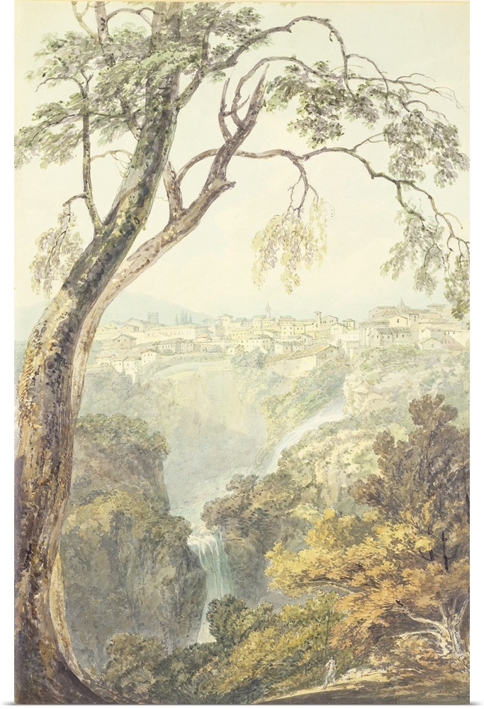 SC27807 Credit: Falls of the Anio (w/c) by Joseph Mallord William Turner (1775-1851)Victoria