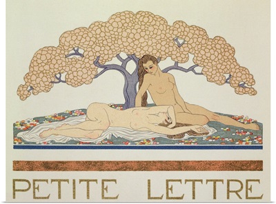 'Female nudes', illustration from 'Les Mythes' by Paul Valery