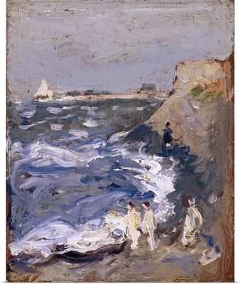 Figures On The Seashore - Nudes By The Sea, 1904