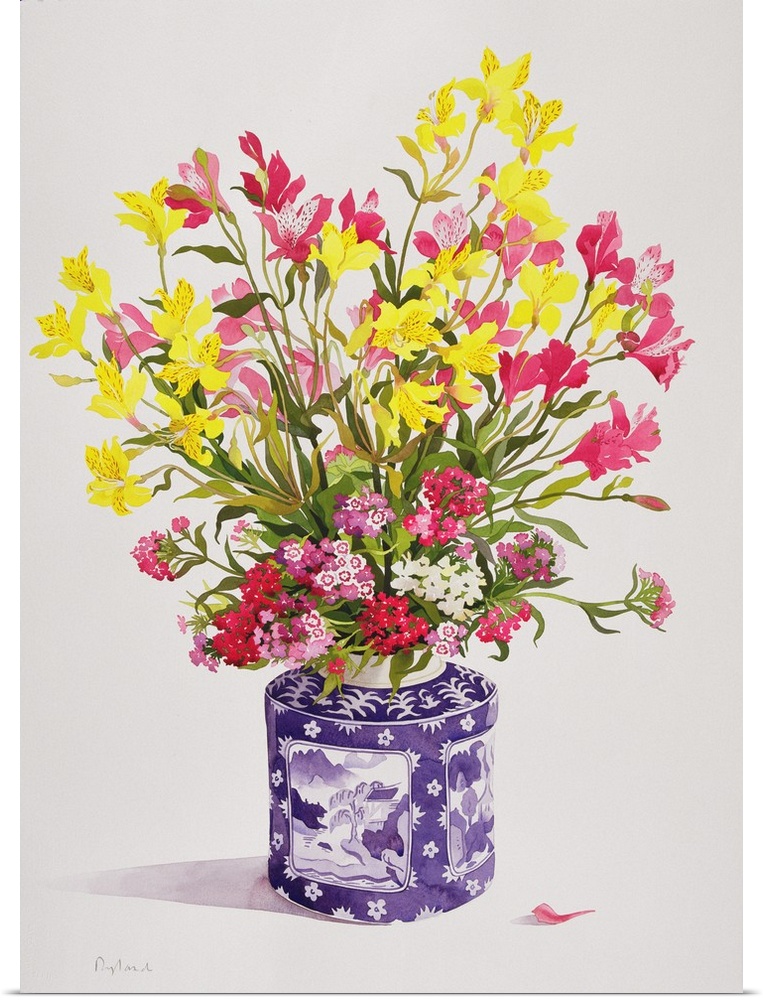 Flowers in a Chinese Jar